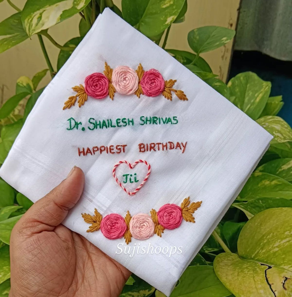 Custmized Birthday Hankey