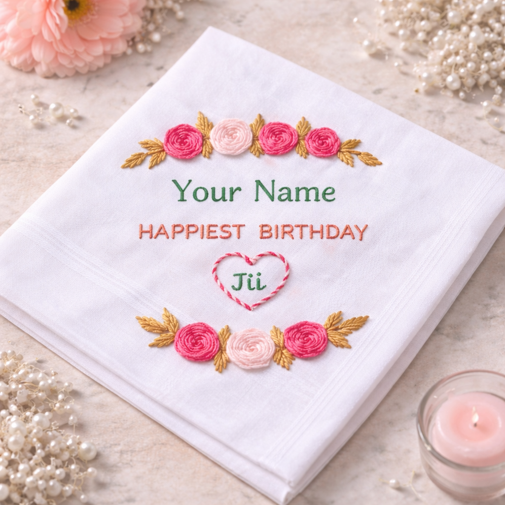 Custmized Birthday Hankey