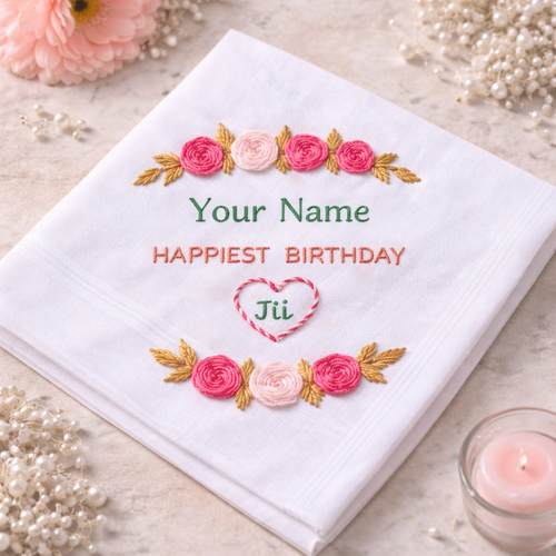 Custmized Birthday Hankey