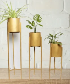 metal flower pot planter